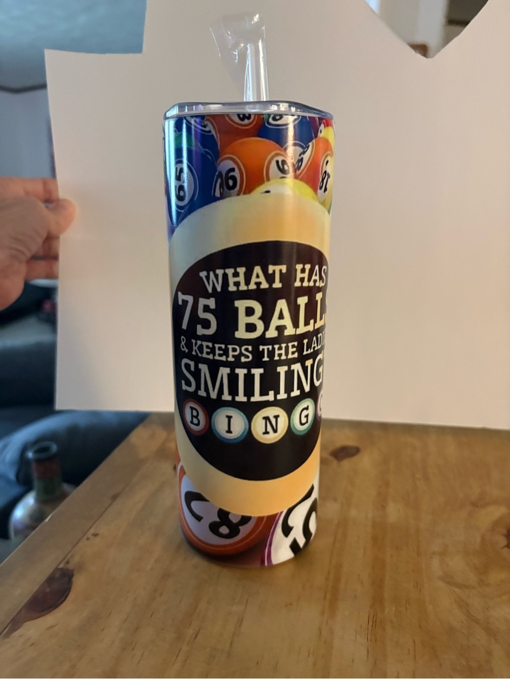 New 20 oz Bingo Tumbler sublimation